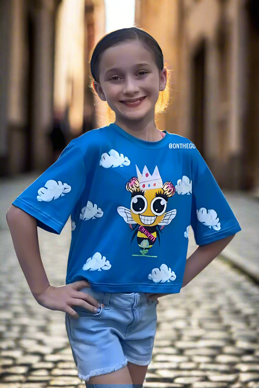 Queen Bee Crop Top - On the Go with Princess O