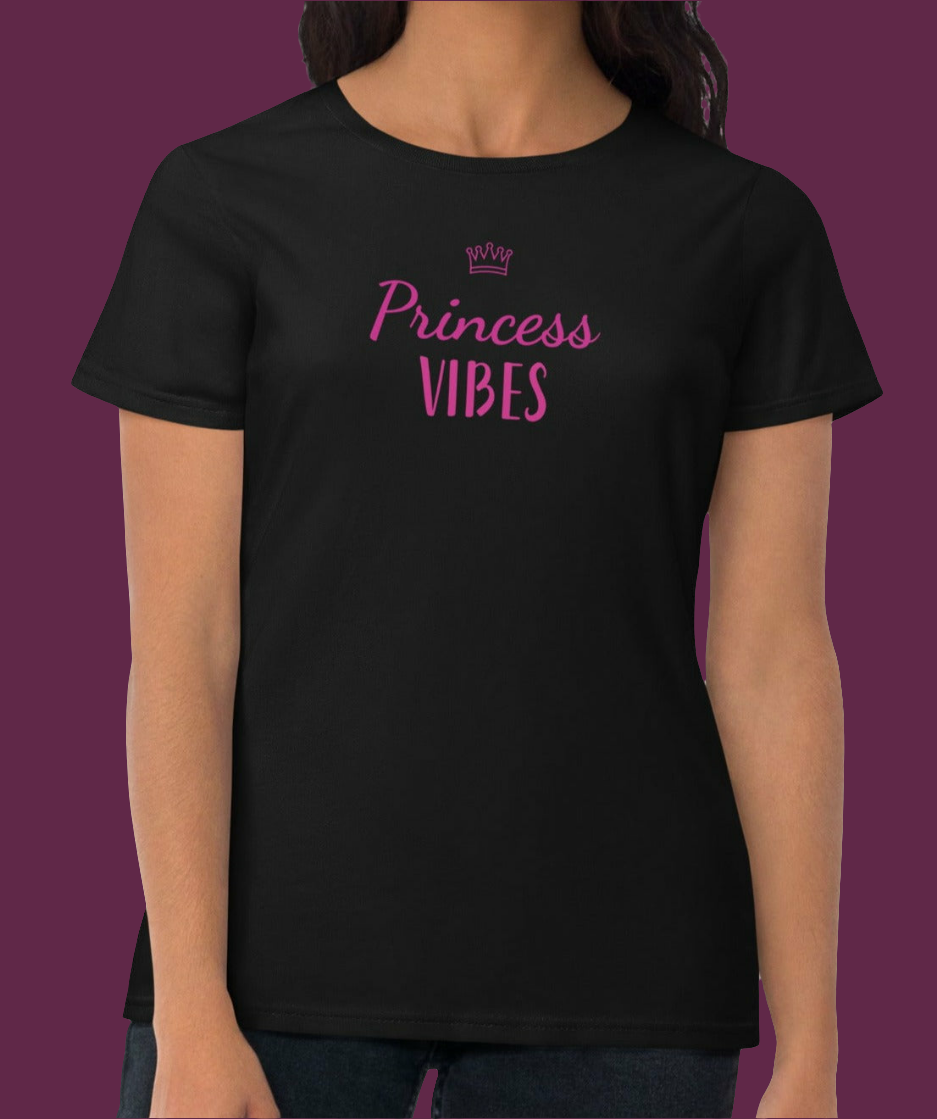Princess Vibes Cotton Tee - On the Go with Princess O
