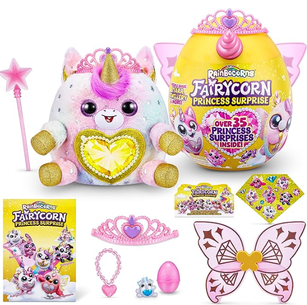 Fairycorn DJ Unicorn Princess Surprise Collectible - On the Go with Princess O