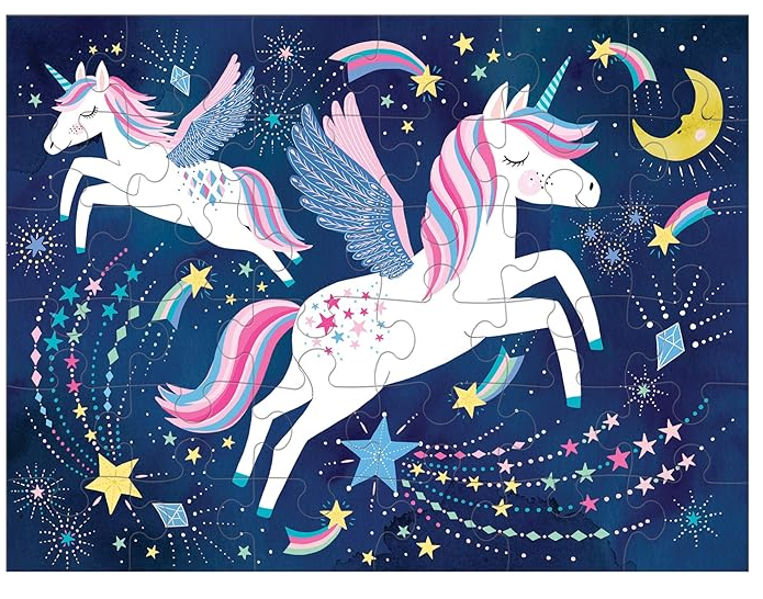 On-the-Go Unicorn Travel Puzzle - On the Go with Princess O