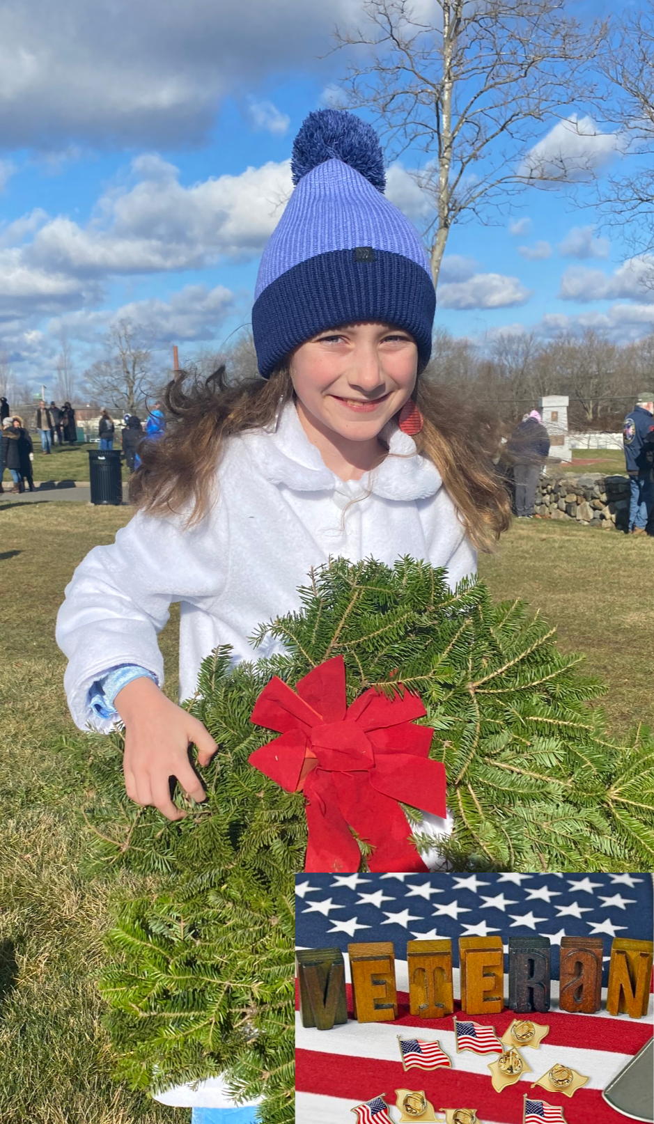 Wholesale American Flags For Wreaths Across America - On the Go with Princess O