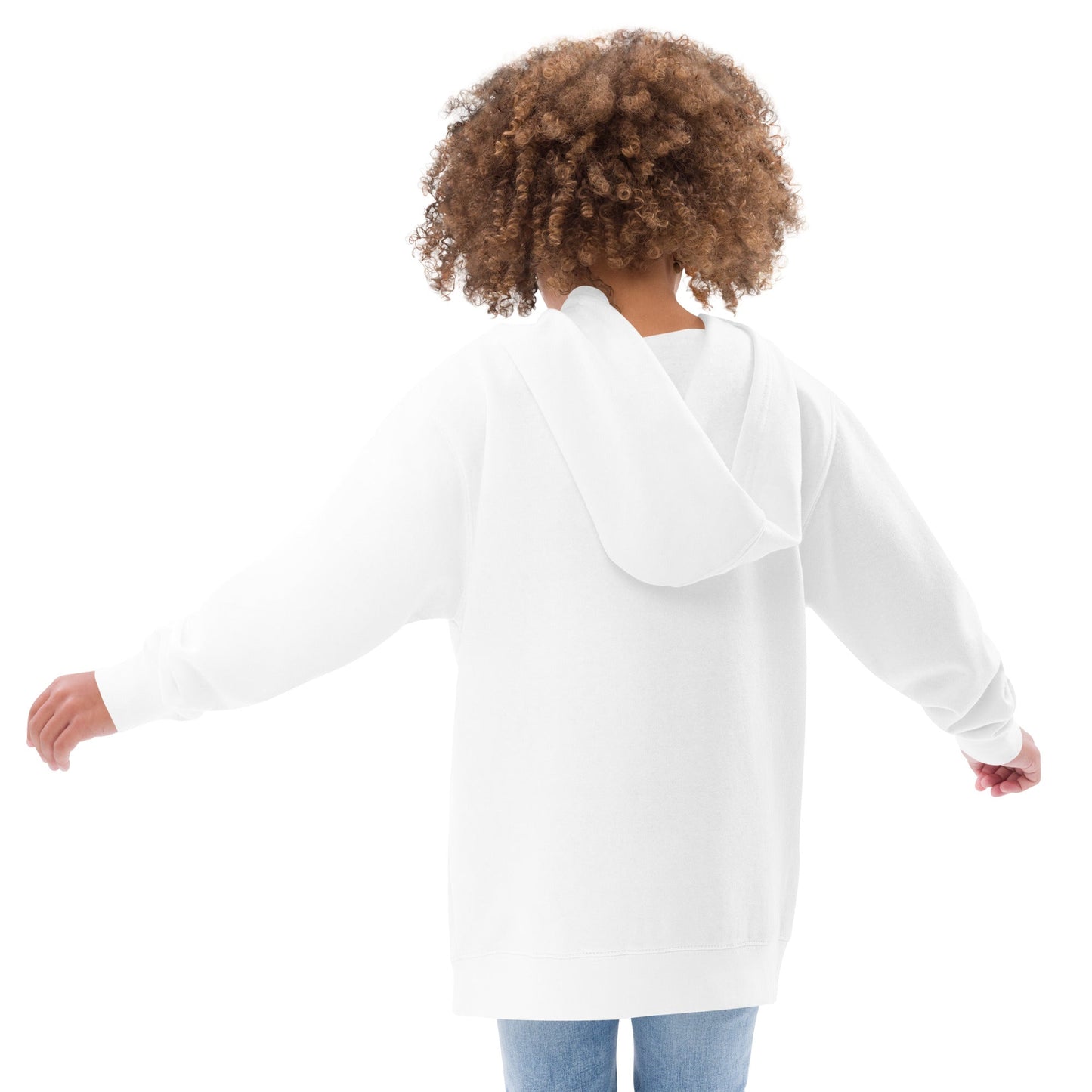 Ghosts & Ghouls Youth Fleece Hoodie On the Go with Princess O