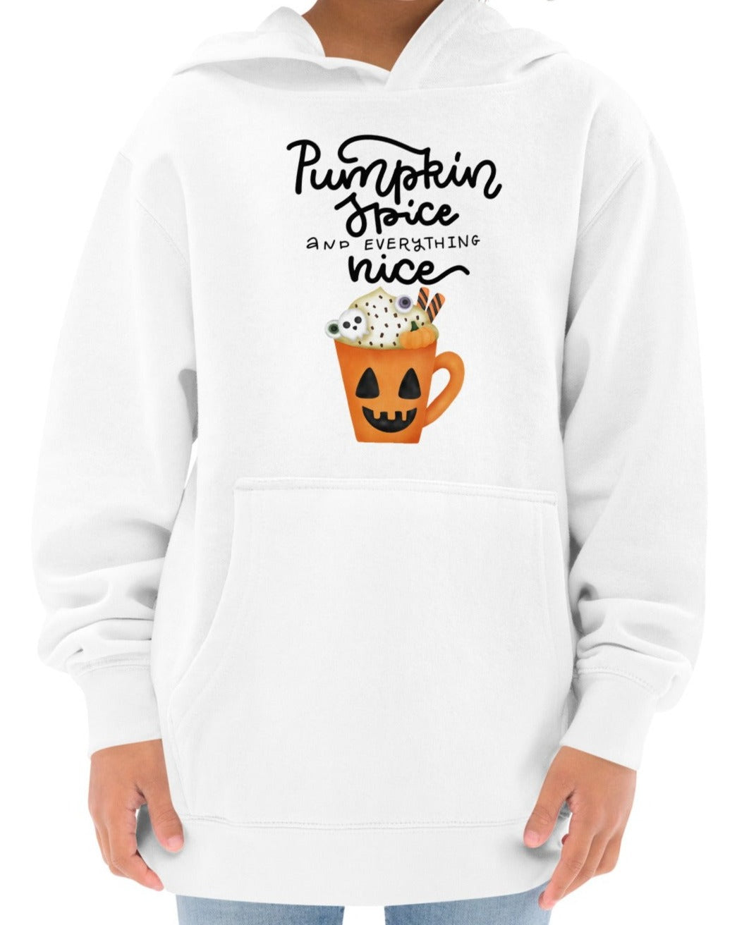 Pumpkin Spice Fleece Hoodie - On the Go with Princess O