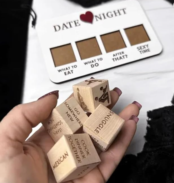 On the Go Date Night Dice for Couples - On the Go with Princess O