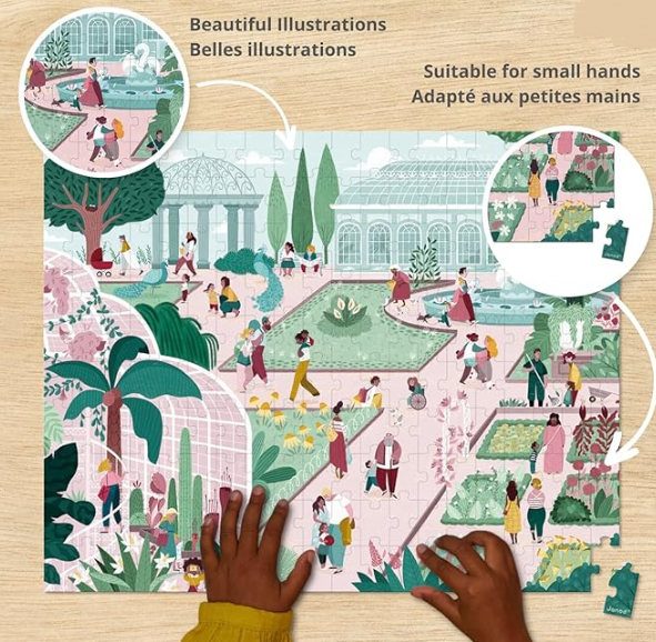 On-the-Go Garden Travel Puzzle