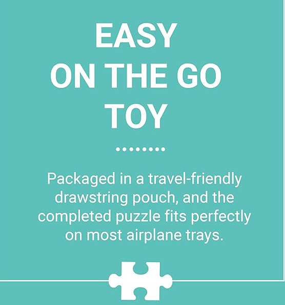 On-the-Go Unicorn Travel Puzzle - On the Go with Princess O