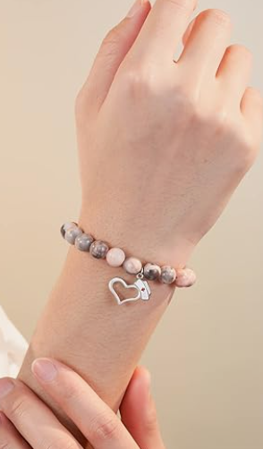 Natural Jasper Stone Bracelet for Nurses On the Go with Princess O