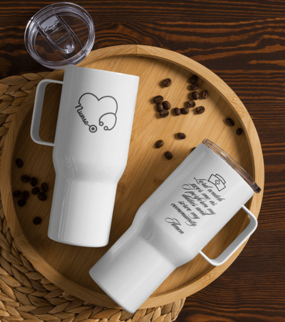 Nurse's Prayer Travel Mug