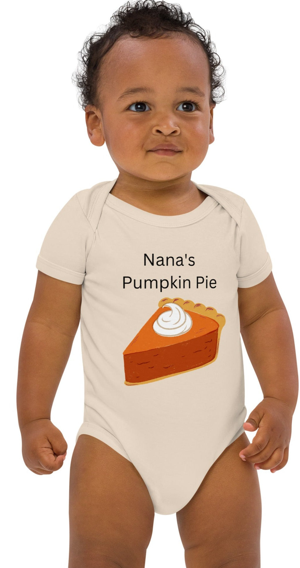 Nana's Pumpkin Pie Organic Onesie