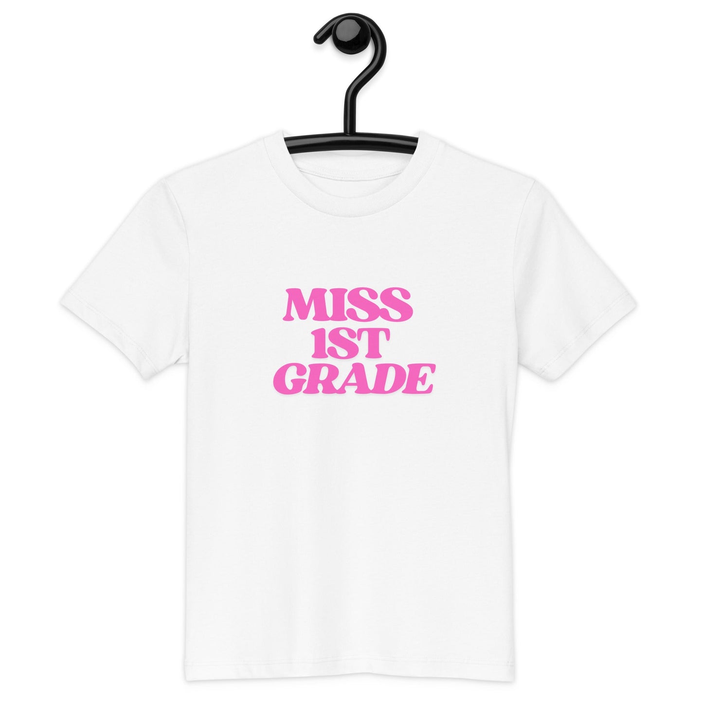 Miss 1st Grade Girls Tee On the Go with Princess O