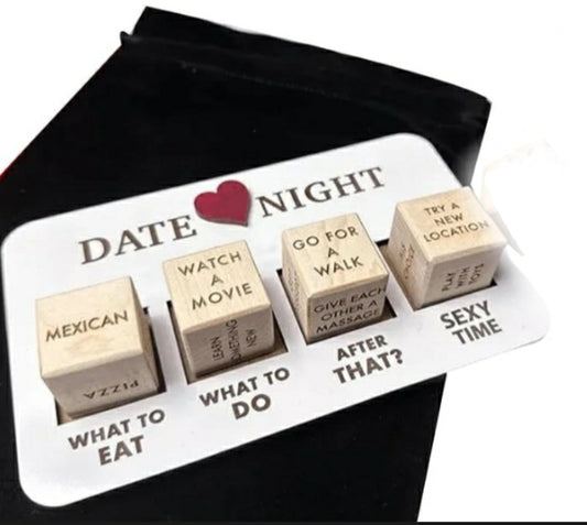 On the Go Date Night Dice for Couples - On the Go with Princess O