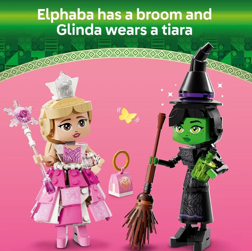 Lego Wicked Elphaba and Glinda