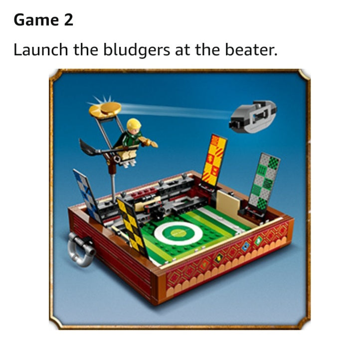 LEGO Hogwarts Quidditch Travel Trunk