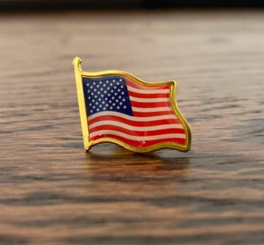 Flags Pins for Wreaths Across America - On the Go with Princess O