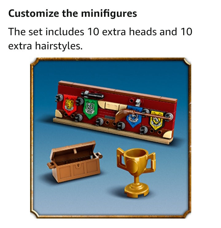 LEGO Hogwarts Quidditch Travel Trunk