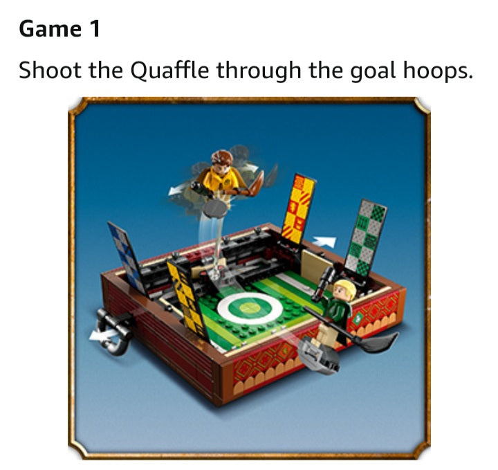 LEGO Hogwarts Quidditch Travel Trunk