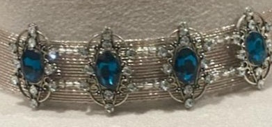 Yellowstone Sapphire & Rhinestone Cowgirl Hat - On the Go with Princess O