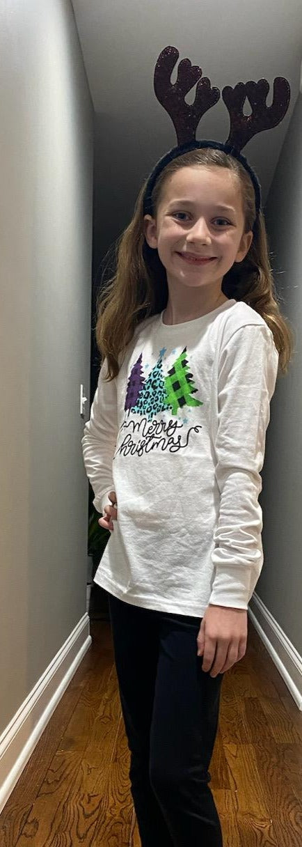 Merry Christmas Cotton Long Sleeve