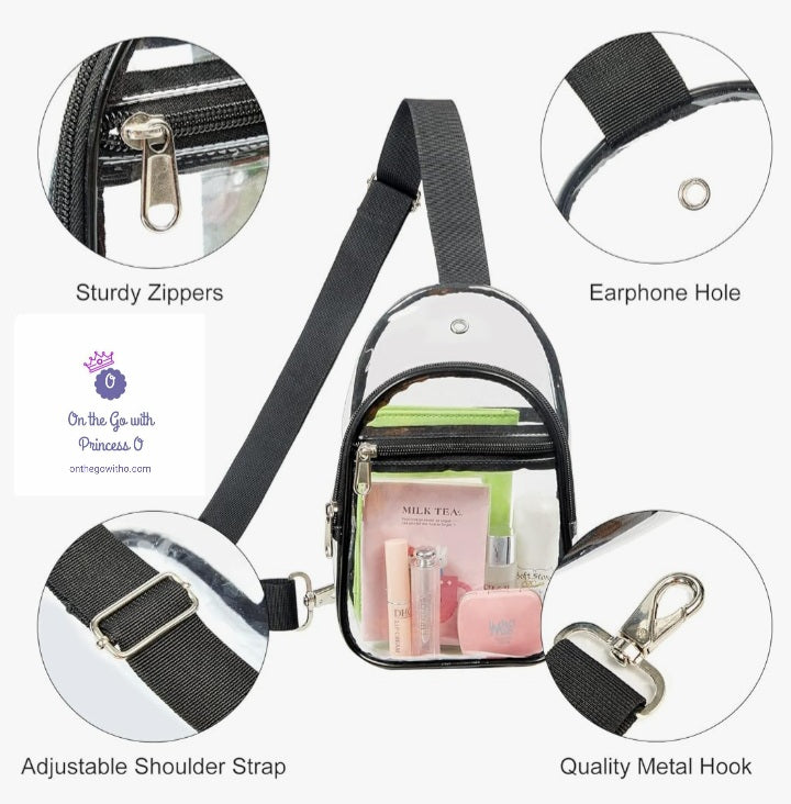On-the-Go Crossbody Travel Bag - On the Go with Princess O