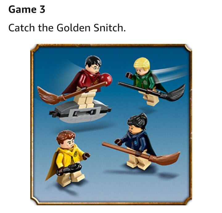 LEGO Hogwarts Quidditch Travel Trunk