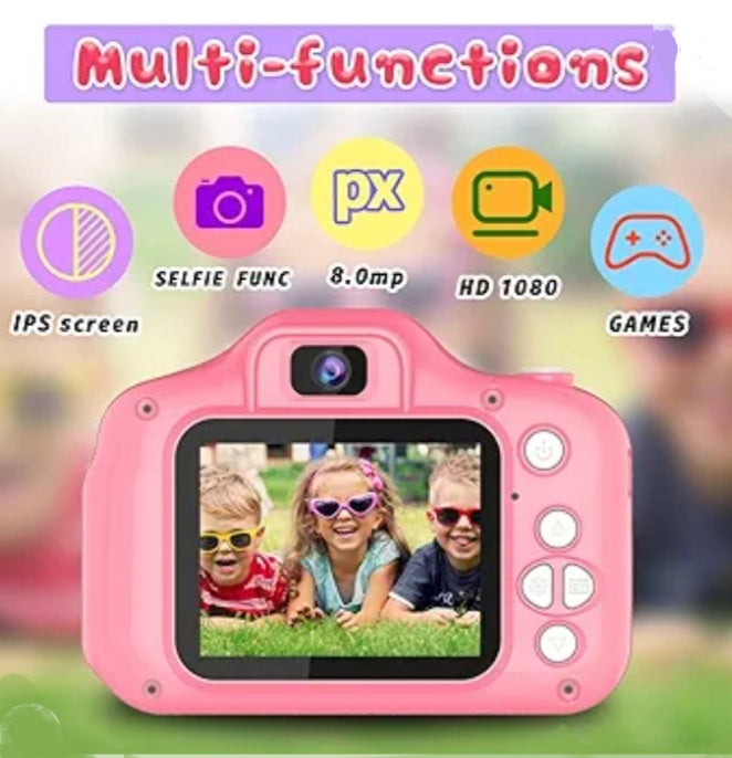 Selfie HD Digital Video Camera - On the Go with Princess O