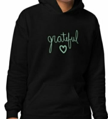 Youth Grateful Graffiti Heavy Blend Hoodie On the Go with Princess O
