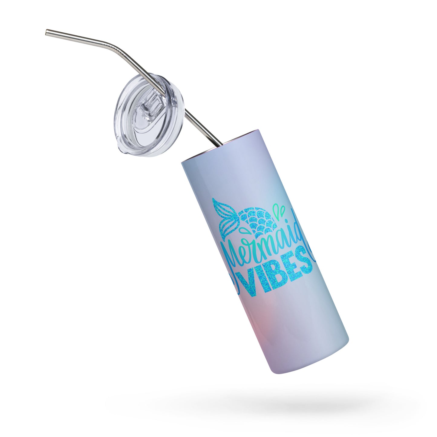 On the Go with Princess O Mermaid Vibes Drink Tumbler