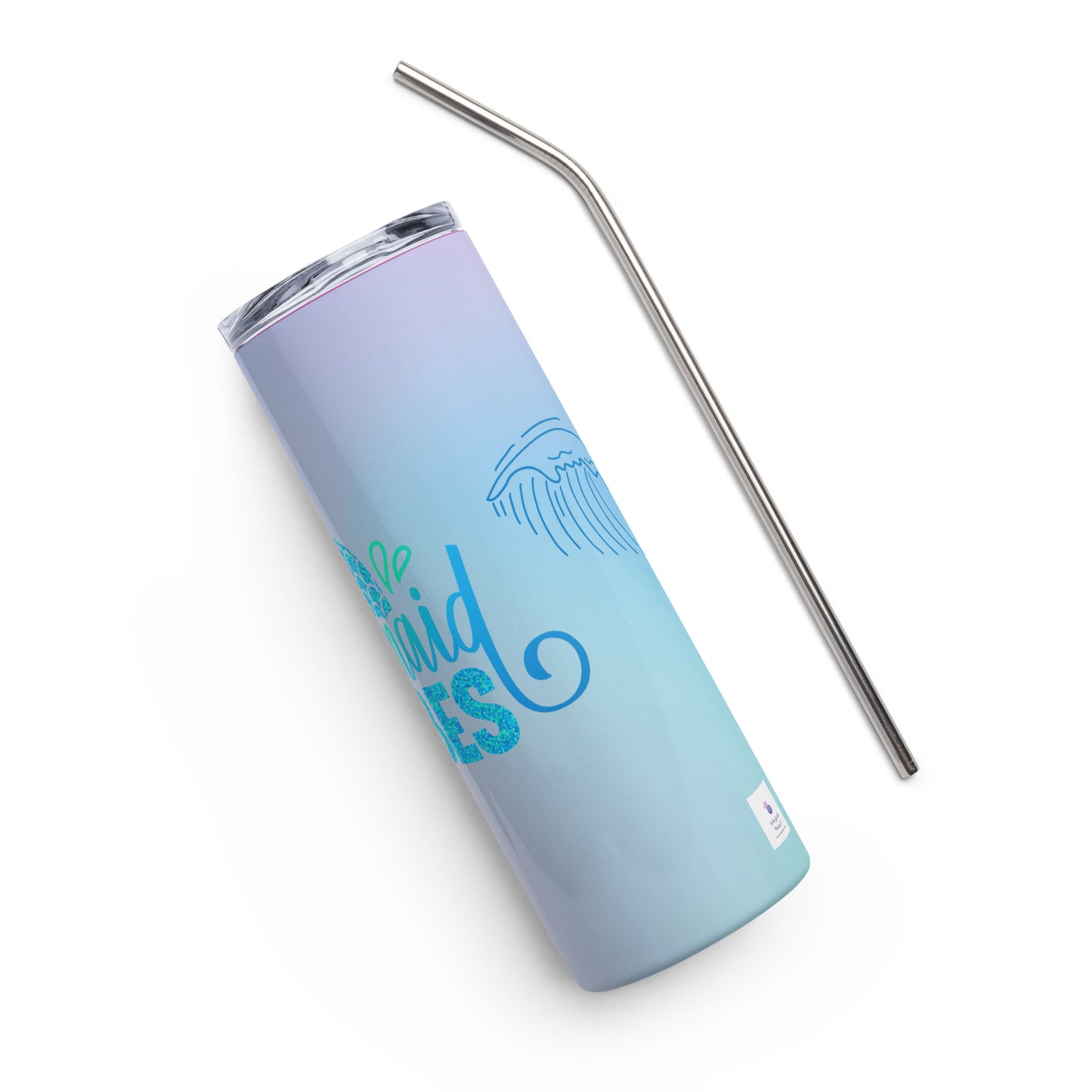 On the Go with Princess O Mermaid Vibes Drink Tumbler