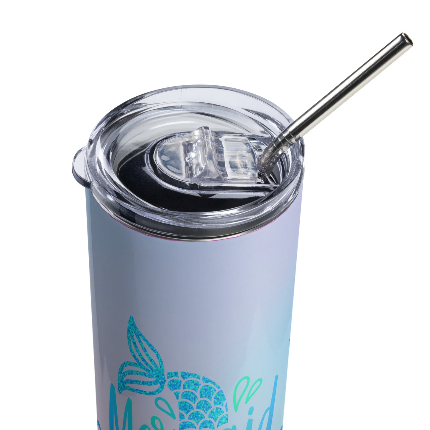 On the Go with Princess O Mermaid Vibes Drink Tumbler