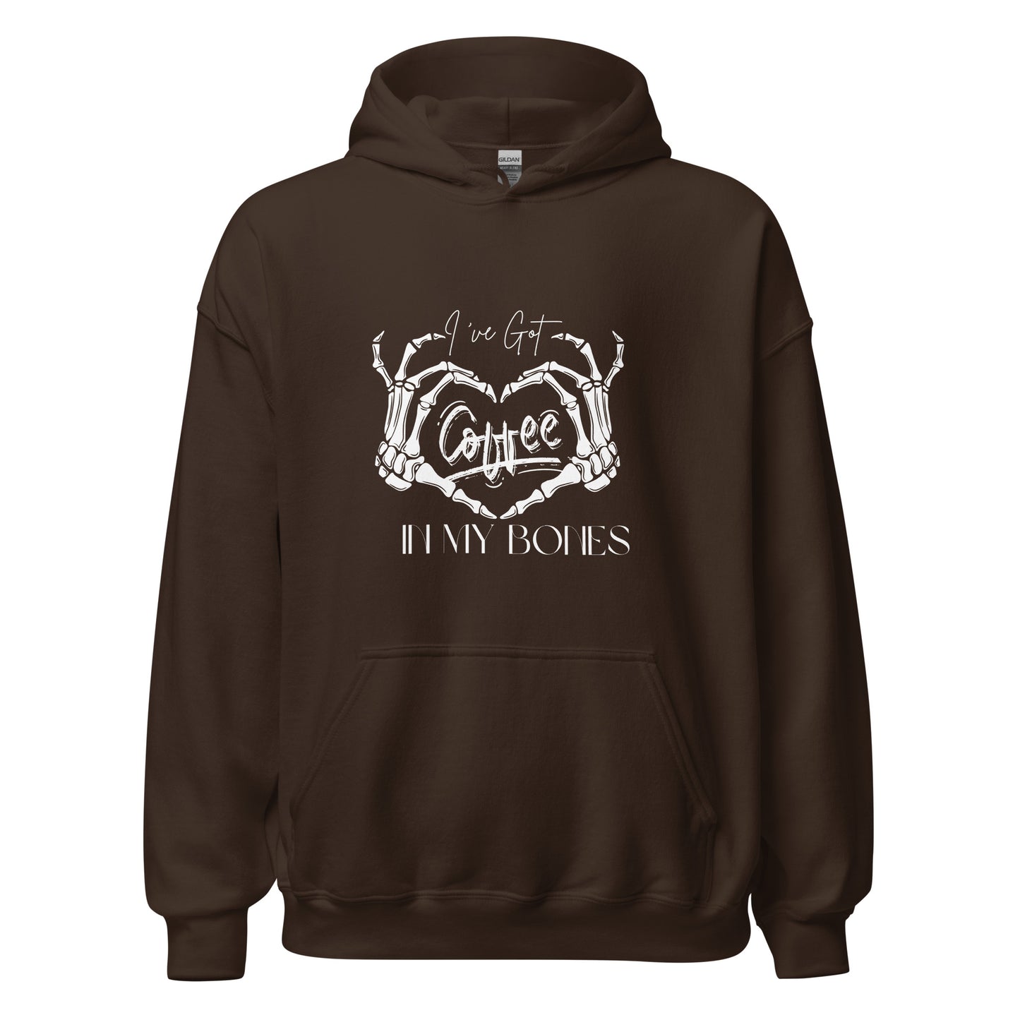 I've Got Coffee in My Bones Junior Womens Hoodie