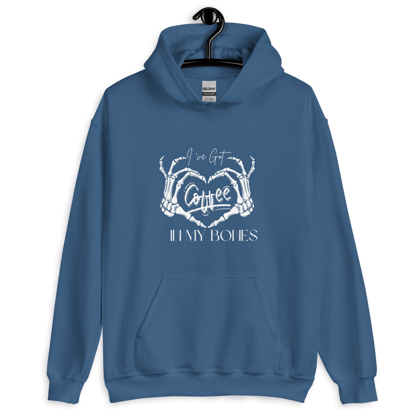 I've Got Coffee in My Bones Junior Womens Hoodie