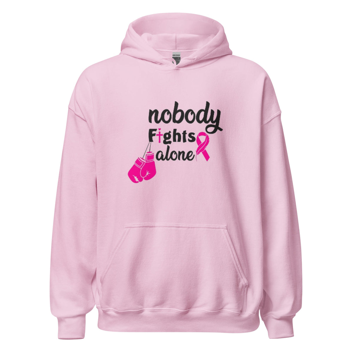 Nobody Fights Alone Customized Awareness Hoodie OnthegowithprincessO