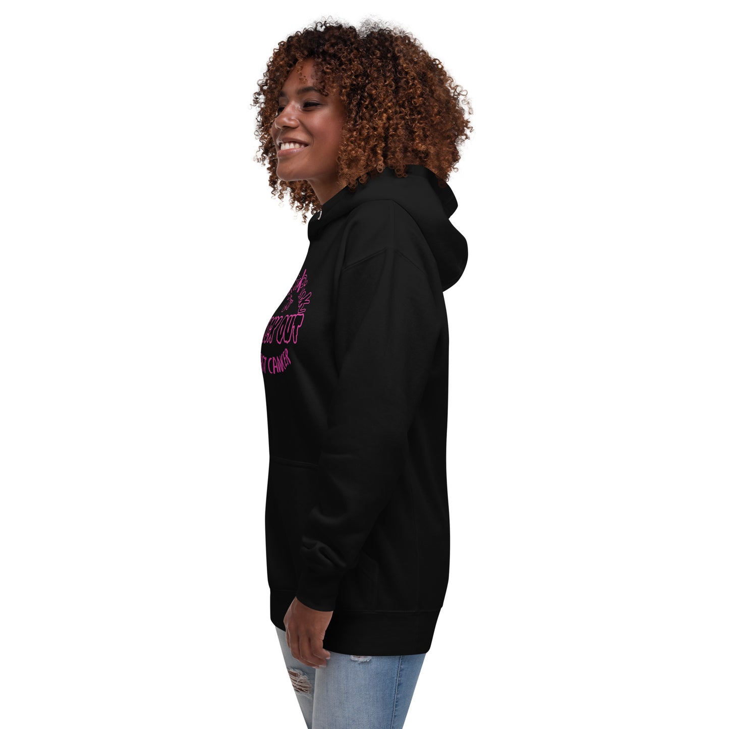 Knock Out Breast Cancer Hoodie - On the Go with Princess O