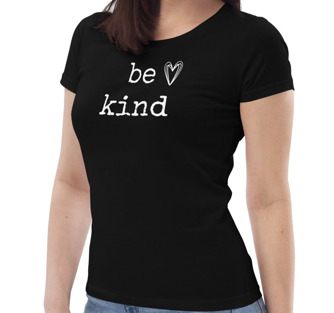 Be Kind Women's Cotton Tee - On the Go with Princess O