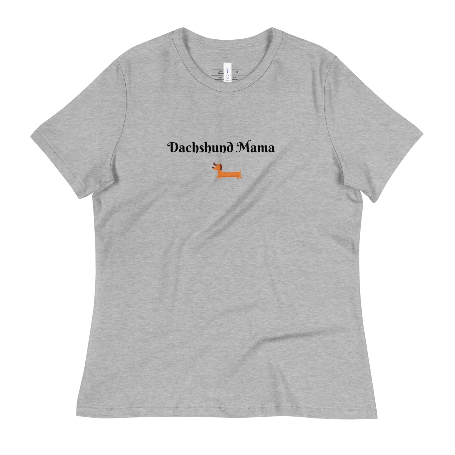 Dachshund Mama T Shirt - On the Go with Princess O