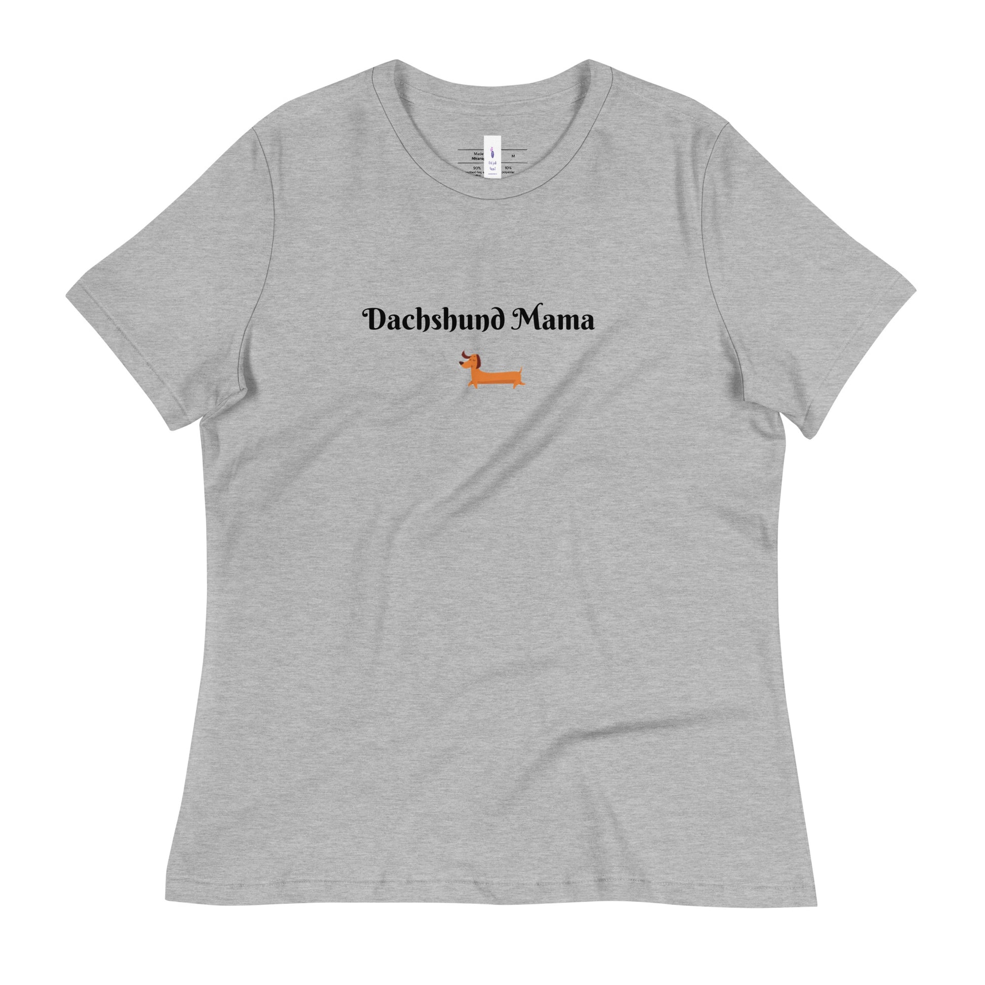 Dachshund Mama T Shirt - On the Go with Princess O