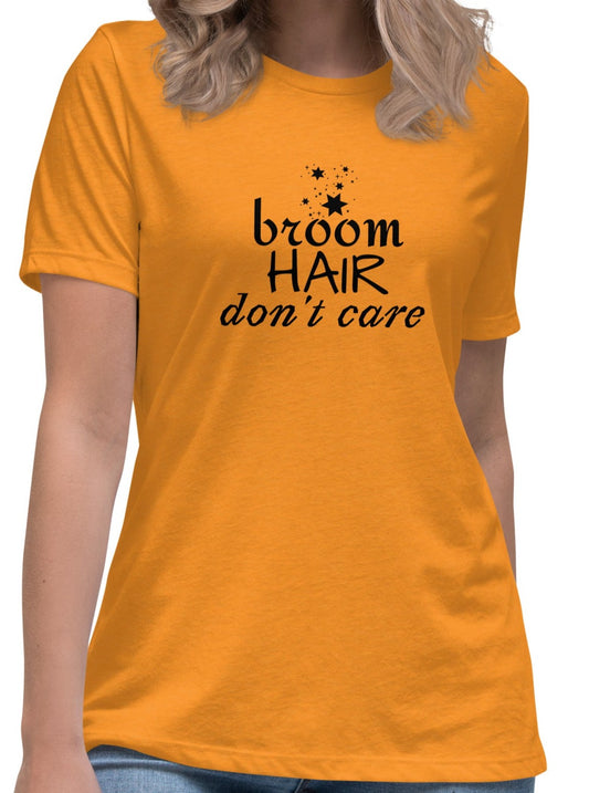 Broom Hair Don't Care Tee - On the Go with Princess O