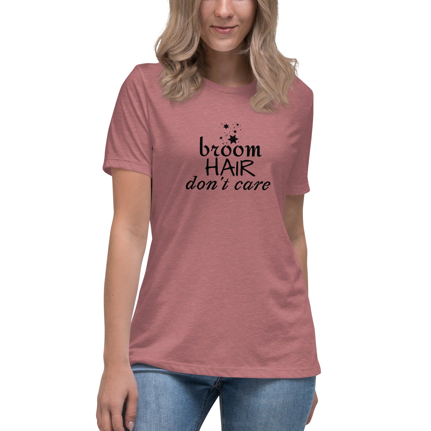 Broom Hair Don't Care Tee On the Go with Princess O