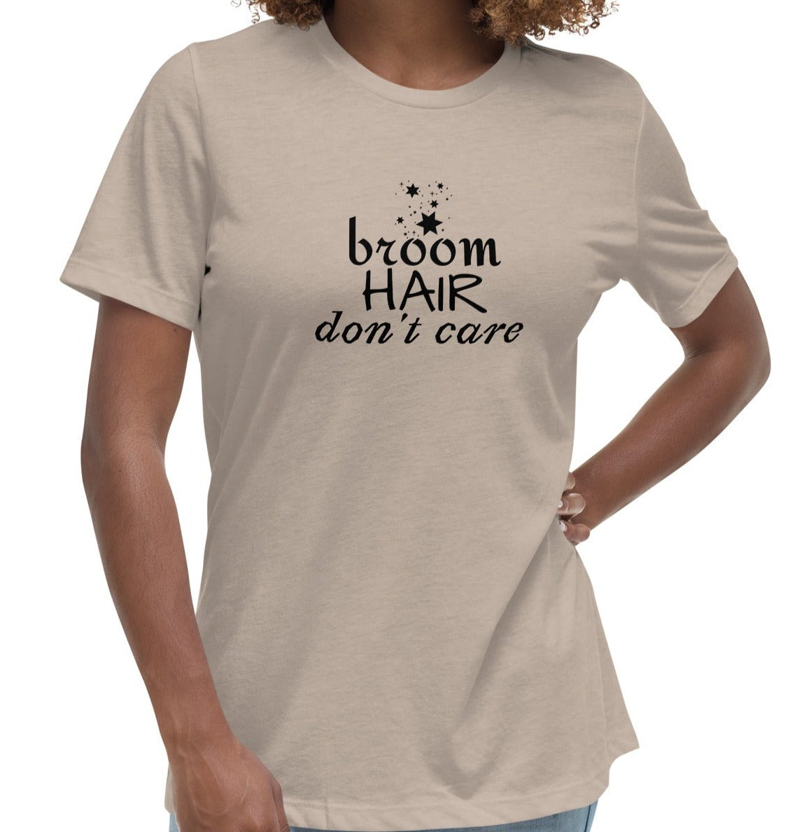 Broom Hair Don't Care Tee On the Go with Princess O