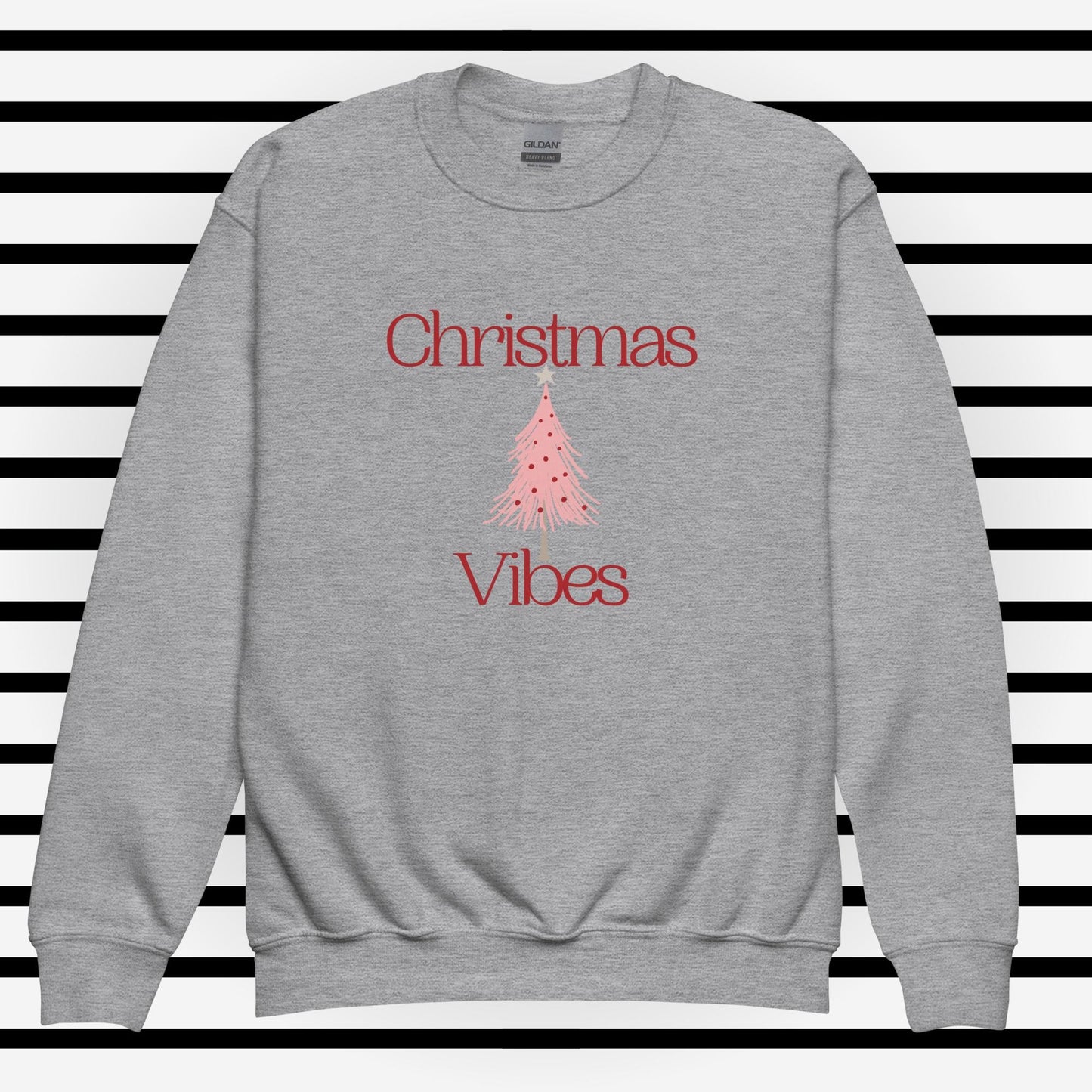 Women's Christmas Vibes Crewneck On the Go with Princess O