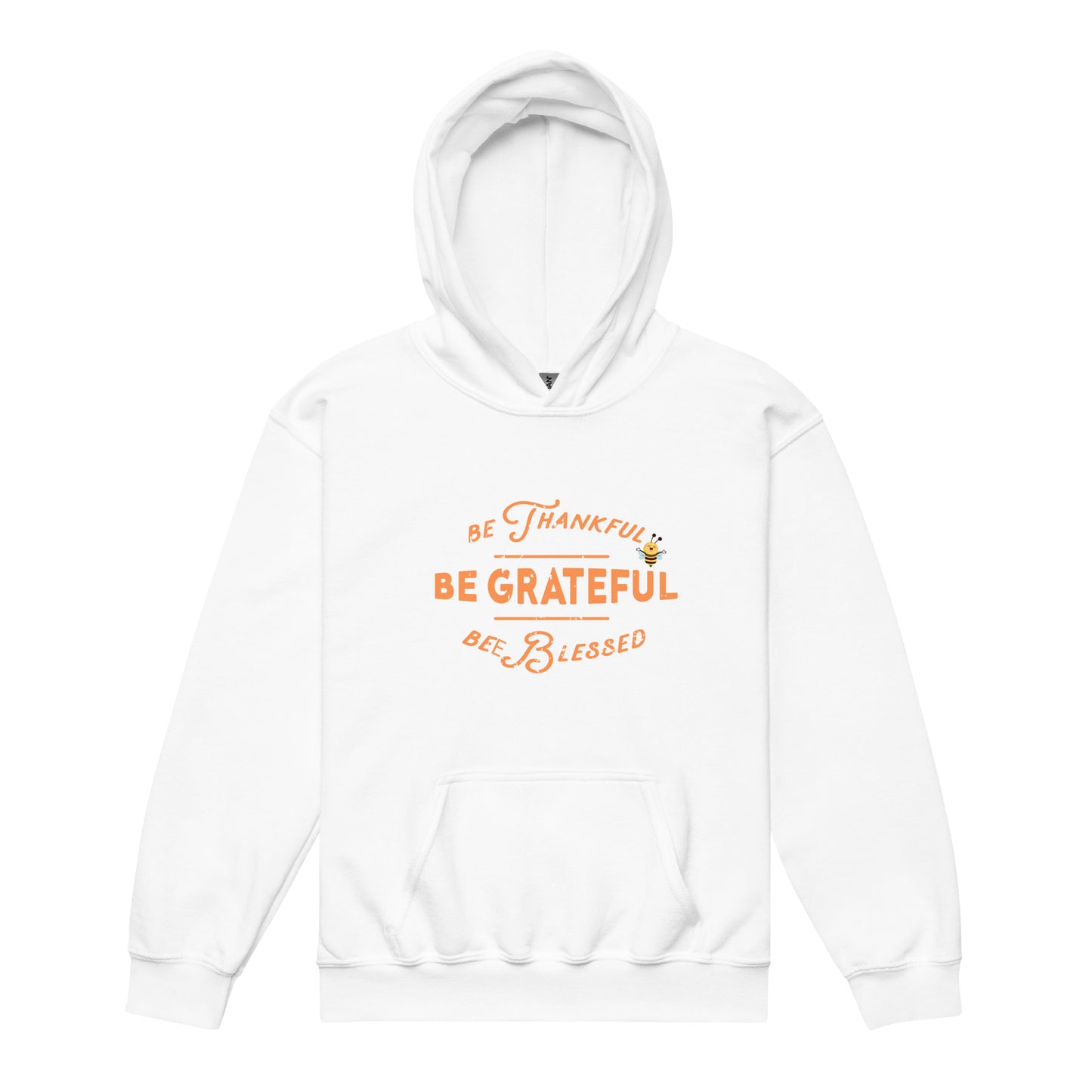 Bee Blessed Heavy Blend Youth Hoodie