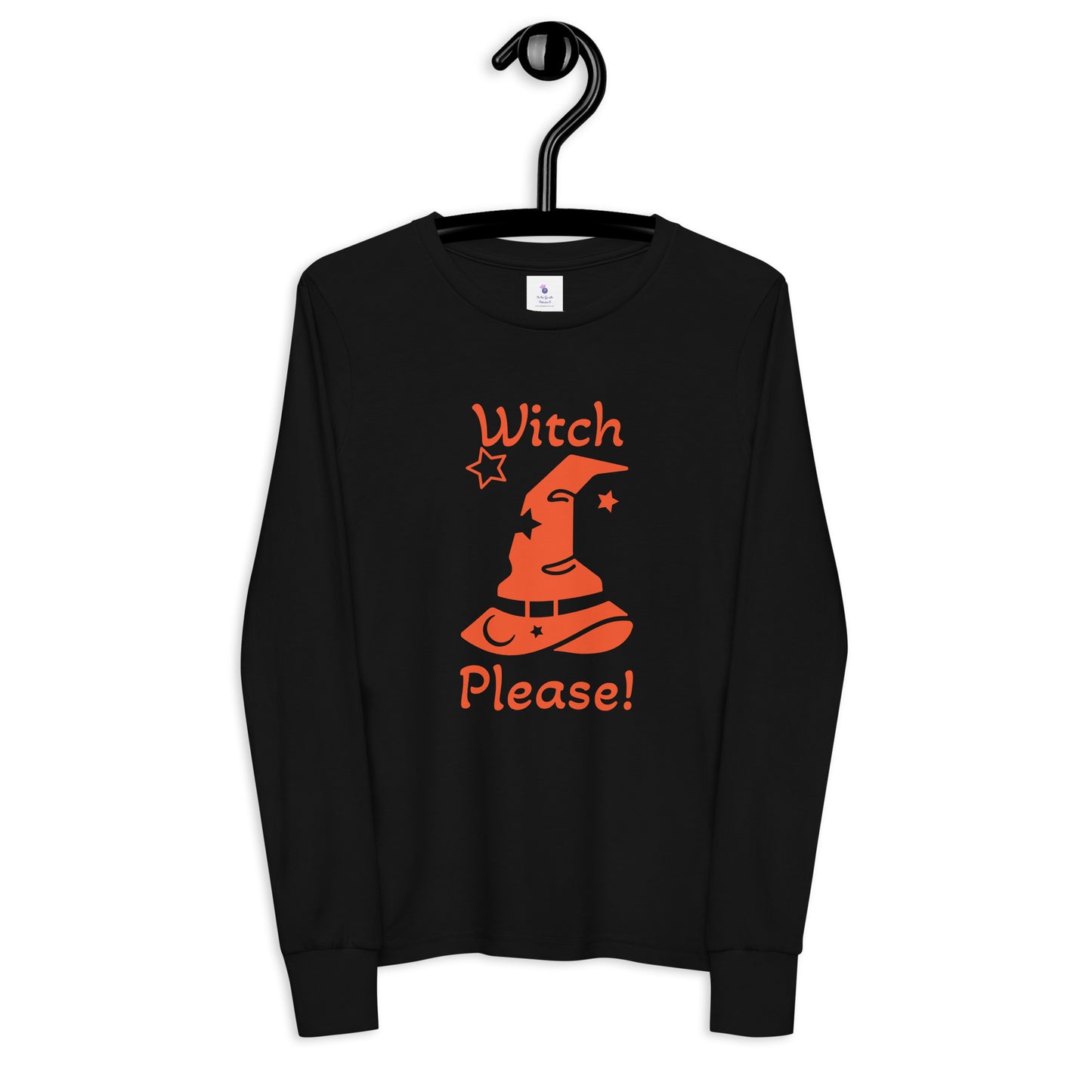 Kids Witch Please Long Sleeve Tee - On the Go with Princess O