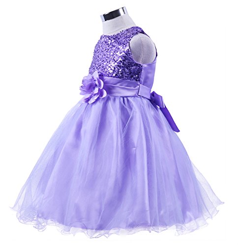 Sequin & Tulle Lavender Fancy Dress - On the Go with Princess O