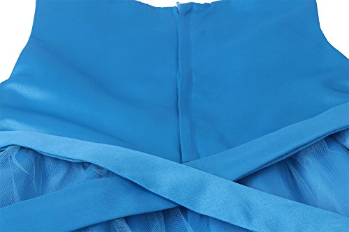 Sequin & Tulle Turquoise Fancy Dress - On the Go with Princess O