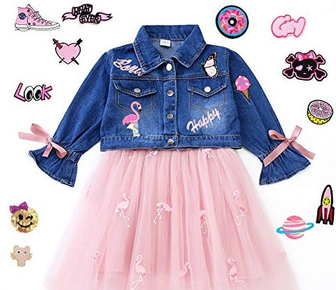 DIY Iron On Embroidered Patches 42 Pcs - On the Go with Princess O