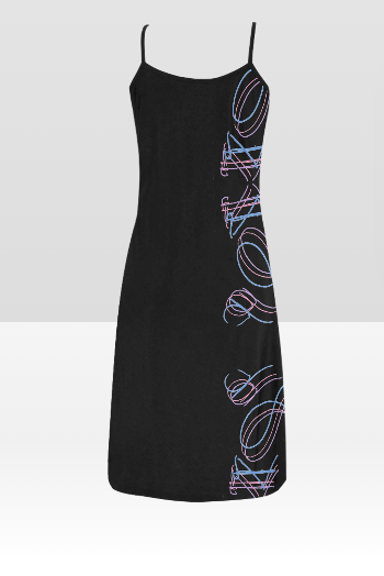 Scribble Cami Dress - On the Go with Princess O