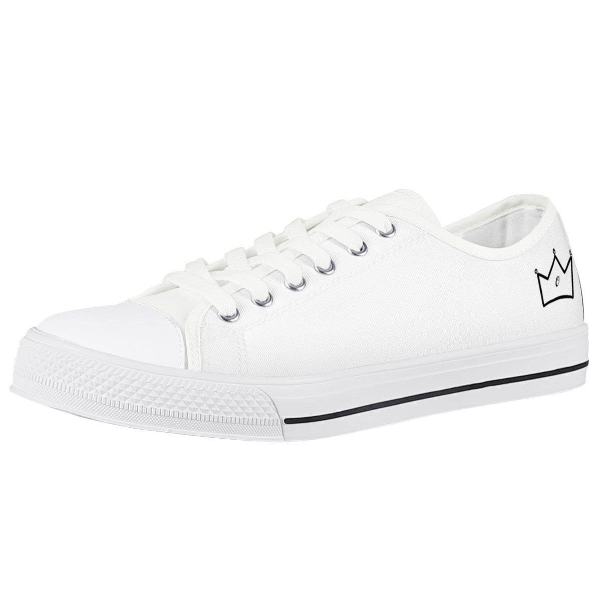 Women's Stay Humble Low Top Canvas Sneakers OnthegowithprincessO