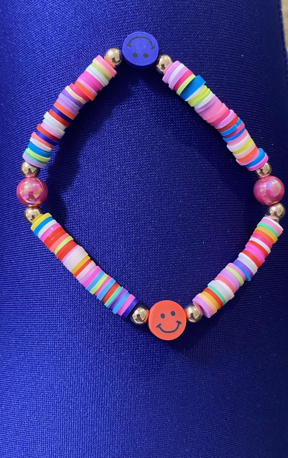 Summer Boho Stretchy Heishi Bracelets - On the Go with Princess O