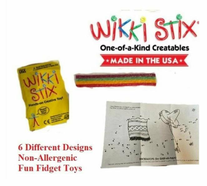 Wikki Stix Creatables Fidget Toys - On the Go with Princess O
