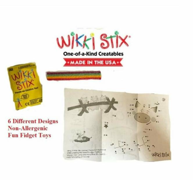 Wikki Stix Creatables Fidget Toys - On the Go with Princess O